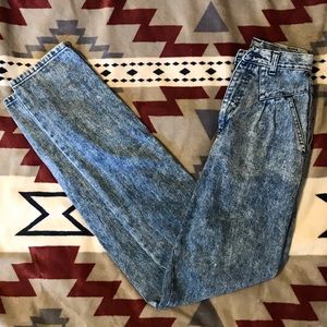 Rare Acid Wash Bareback Vintage Wranglers